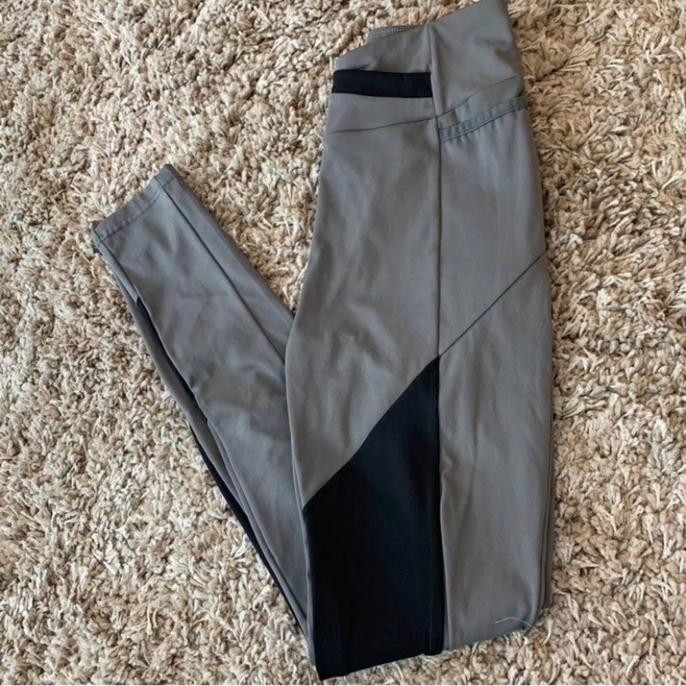 Grey Gymshark Asymmetric Leggings